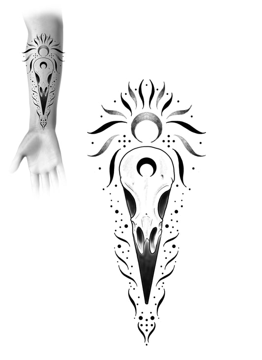 Raven Skull