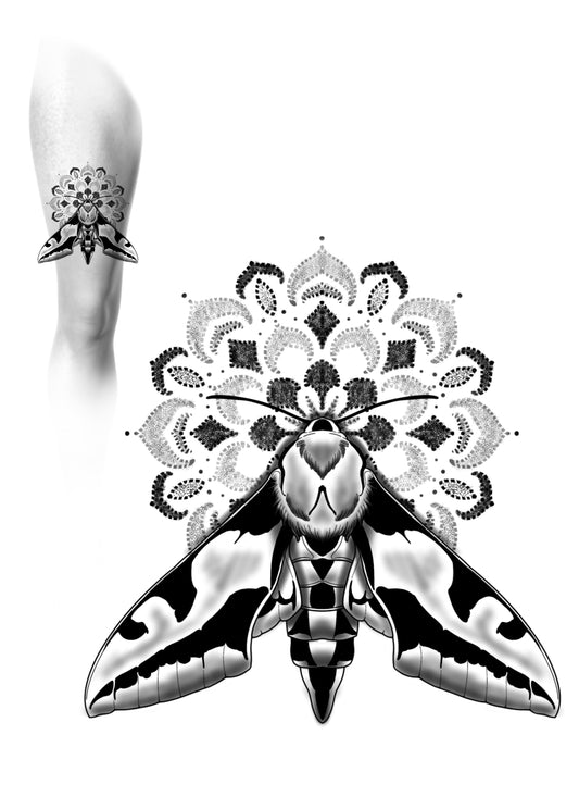 Moth Mandala