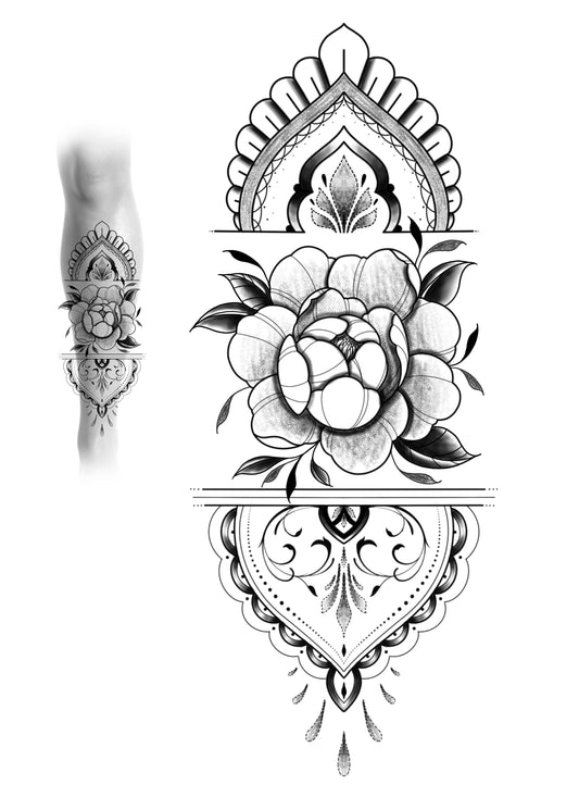 Peony Ornament