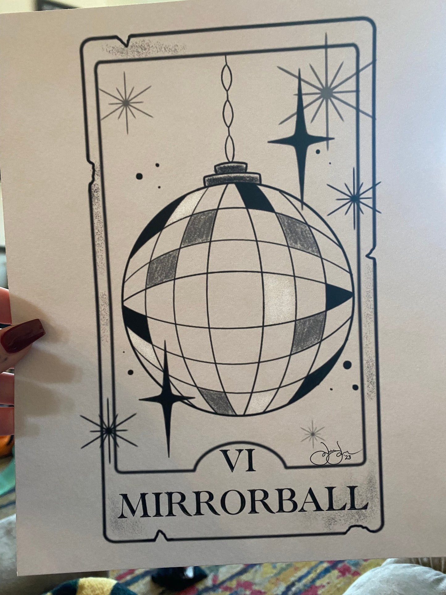 Swift Mirrorball Print